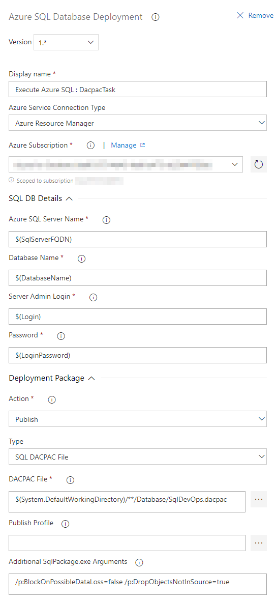 Continuous Integration & Continuous Deployment of SSDT Projects: Part 2, Creating Azure DevOps pipelines