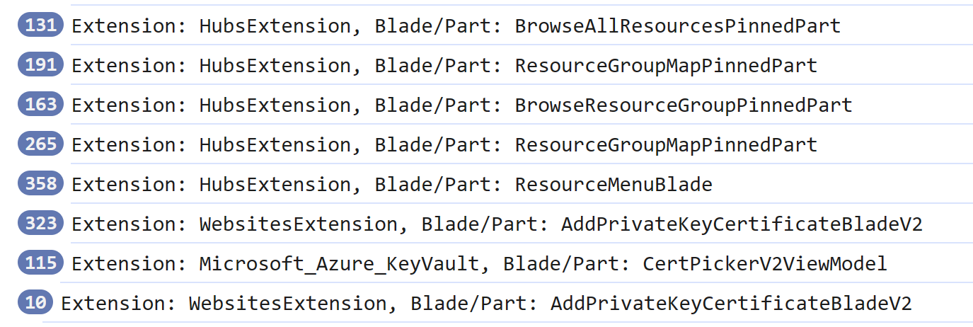 Uncovering the namesdevtools-azure-portal-blades-and-extensions